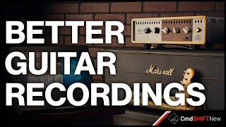 This TIME SAVING Hack for BETTER GUITAR RECORDINGS... How I Record All of My Guitars!
