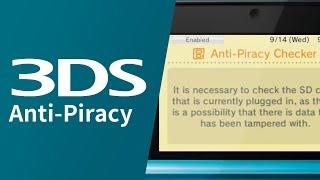 Nintendo 3DS - Anti-Piracy Screen