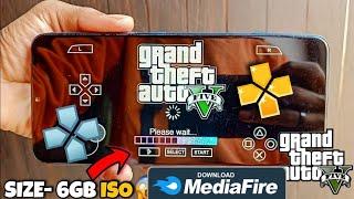 GTA 5 PPSSPP 2025 New Iso File Offline Gameplaye Real life Gta 5 ppsspp