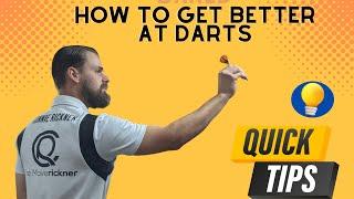 How to get better at Darts ! Tips! - Throw straighter darts tips.