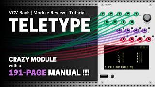 Monome Teletype | The most complex module in VCV Rack | Review and tutorial for beginners