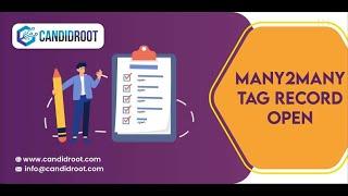 Many2Many Tag Record Open | CandidRoot Solutions