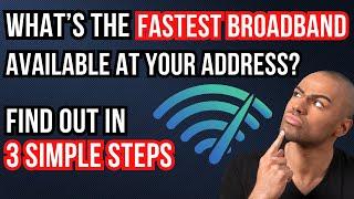 No.1 BROADBAND COVERAGE CHECKER | CHECK Your POSTCODE | ADDRESS AVAILABILITY CHECKER | AREA