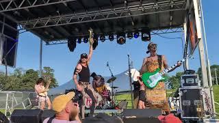 Foxy Shazam - Intro / Bombs Away - 80/35 Festival - Water Works Park - Des Moines, Iowa - 7-13-2024