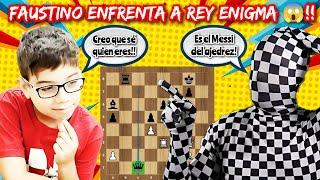 EL PRODIGIO ARGENTINO SE ENFRENTA A REY ENIGMA!! | Faustino Oro vs. Rey Enigma | (Partida blitz).