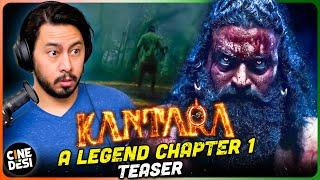 KANTARA A LEGEND CHAPTER-1 First Look Teaser REACTION | Rishab Shetty | Ajaneesh | Vijay Kiragandur