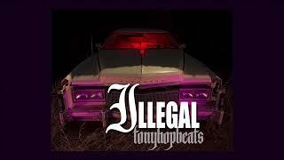 West Coast Beat Rap Hip Hop Instrumental / "ILLEGAL" / Prod. TonyHopBeats #SOLD