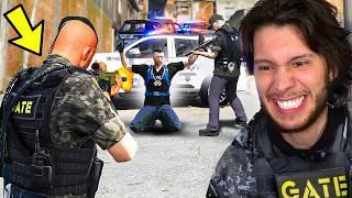 Jogando GTA 5 RP como POLICIAL DAS FORÇAS ESPECIAIS!!