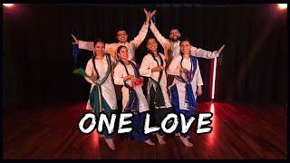 ONE LOVE | SHUBH (DHOL REMIX) | BHANGRA | STUDIO J