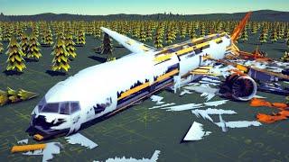 Survivable Airplane Crashes & Emergency Landings | Besiege