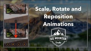 Fun Animations with CGAffineTransform (Scale, Rotate, Reposition) Tutorial (iOS, Xcode 8, Swift 3)