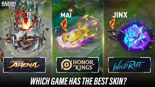 MIND-BLOWING MOBA SKINS MLBB NEEDS TO TAKE INSPIRATION FROM | HOK | WILD RIFT | ONMYOJI ARENA