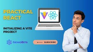 Initializing a Vite Project | Practical React | Imran Kabir | Geniobits