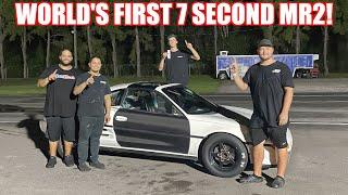 WE BUILT THE WORLD'S FIRST SEVEN SECOND MR2!