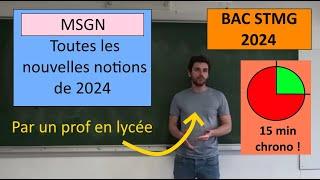 Révisions Bac STMG MSGN 2024 (management)