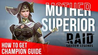 Mother Superior Build, Masteries, Guide RAID Shadow Legends Promo Code How to get Rare for Free