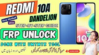 Redmi 10A [ Dandelion ] FRP Unlock And Factory Reset Guide Using UMT MTK Tool