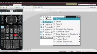 TI-Nspire CAS Document Settings