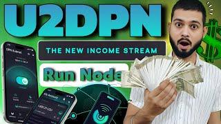 U2DPN Network Airdrop - Run Node Mine Token - New DePin Mining Airdrop