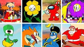 Top 10 Cuphead Crossover Modded Bosses Inspired By Other Games