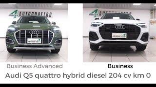 Audi Q5 km 0 ibrida diesel 204 cv quattro S Tronic Business Advanced e Business
