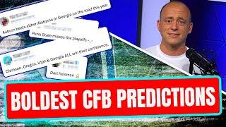 Josh Pate On BOLDEST College Football 2024 Predictions (Late Kick Cut)