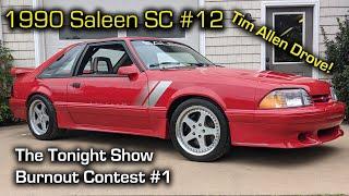 Tonight Show Burnout: 1990 Saleen SC #12 Foxbody Redshred - The PAS Collection Series