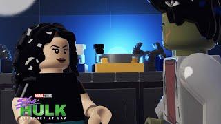 LEGO She-Hulk Animation | Lego 3d animation | ЛЕГО Женщина-Халк Анимация | 3д Лего анимация