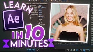 learn after effects in 10 minutes! (beginners guide for editors)