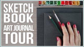 Sketchbook / Art Journal Tour! Flip Through My Full Journals!