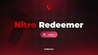 Best Discord Nitro Redeemer Showcase | Toolify Nitro Redeemer | Toolify