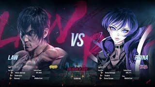 BSK (Law) VS Yoj99 (Reina) Tekken 8 Ranked