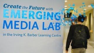 Emerging Media Lab in the Irving K. Barber Learning Centre
