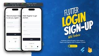 Flutter login and signup using Firebase