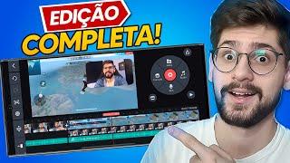 Como Editar Vídeo pelo Celular do Básico ao Avançado (Completo Kinemaster)