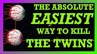 The ABSOLUTE EASIEST Way to Beat The Twins in Terraria!