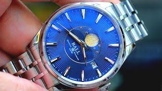 [Đẹp] Ball Trainmaster Moonphase 40mm NM3082D-SJ-BE | Hotline 0982298881