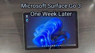 Microsoft Surface Go 3  4GB RAM/64GB Storage After One Week (How To Take It Out Of S-Mode)