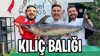 DEV KILIÇ BALIĞI PİŞİRİP YEDİK!! | DELİ Mİ NE?