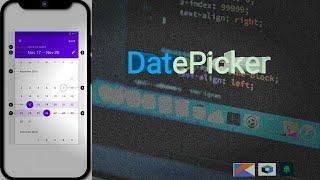 Date Picker With Jetpack Compose in Android Studio | Kotlin | Jetpack Compose | Android Tutorials