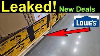 Leaked New DeWalt Deals + Clearance @ Lowes