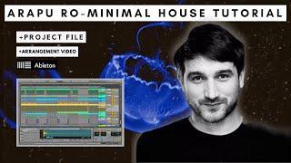 ARAPU Glitchy Ro-Minimal House From Scratch (Ableton Live Tutorial + Project)