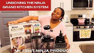 NINJA BLENDER UNBOXING AND REVIEW |NINJA GRAND KITCHEN SYSTEM 4 AUTO IQ PROGRAM