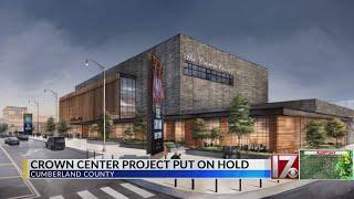 Crown Center project in downtown Fayetteville put on hold