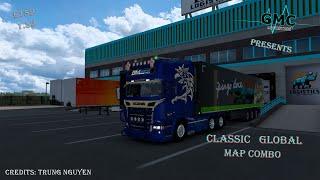 ETS2 1.53 - GMC Logistics - Classic Global Map Combo - 01.03.2025