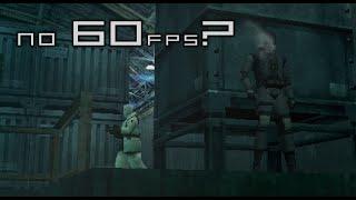 Why MGS should stay capped at 30fps