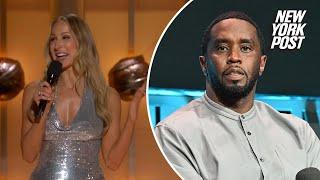 Nikki Glaser makes ruthless Diddy jab at Golden Globes 2025