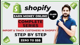 How to import and Export Customers on Shopify Store || Add Customer In Shopify Store || Ecomm Hacks