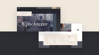 Download a FREE Header and Footer Template for Divi’s Upholstery Layout Pack