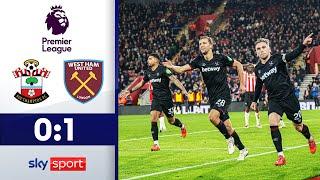 Füllkrug legt entscheidendes Tor auf! | FC Southampton - West Ham United | Highlights Premier League